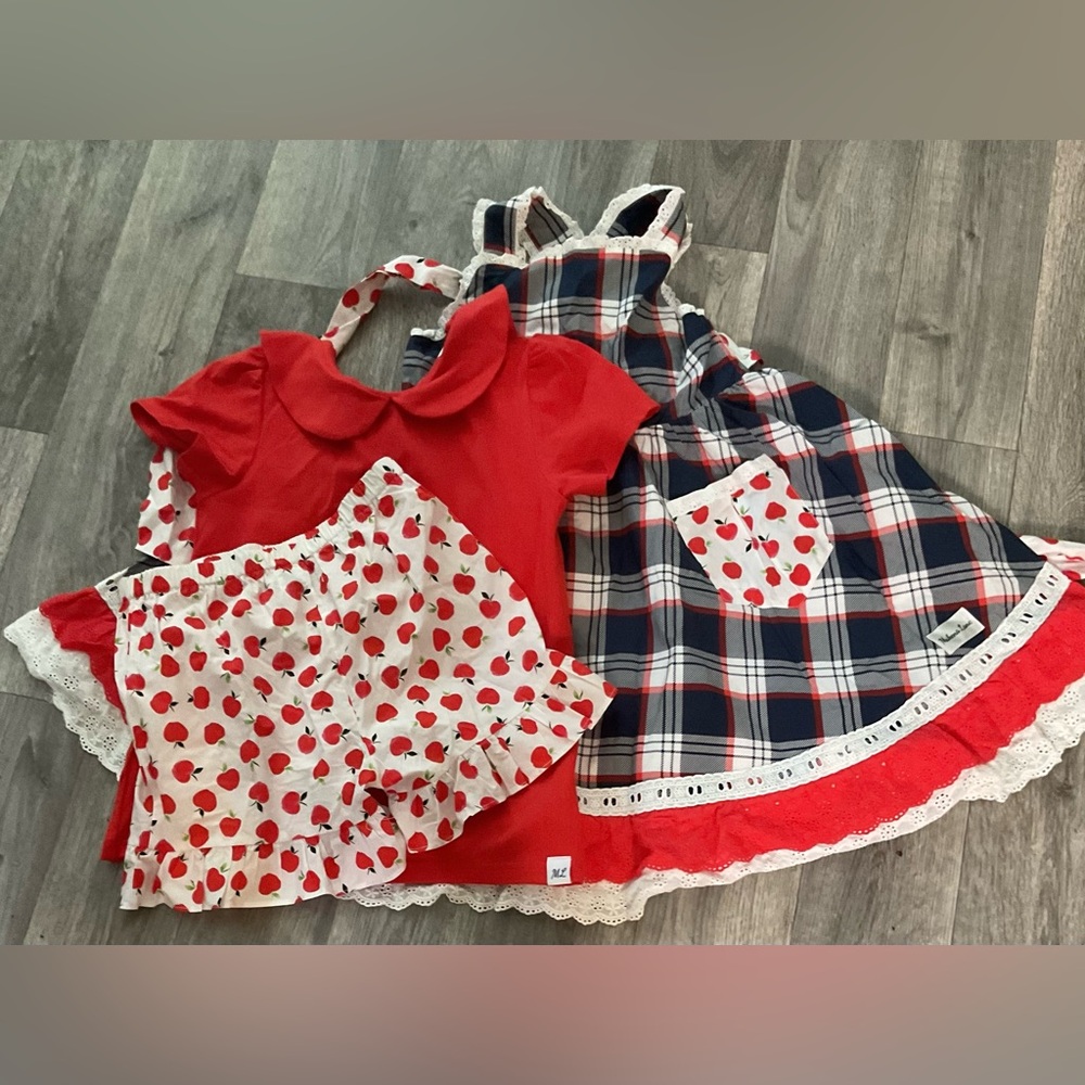 Makena Lane back to school jumper 3 pc set size 9.